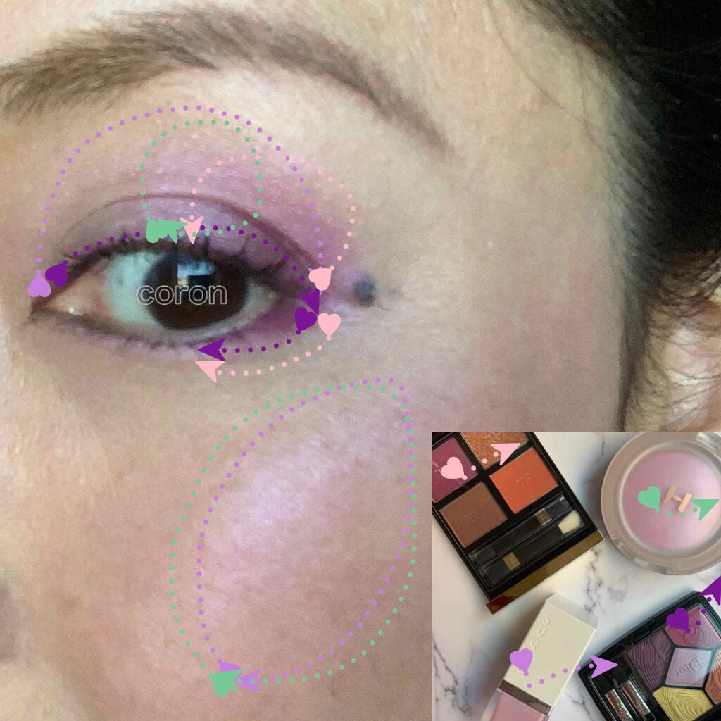 サンク クルール/Dior/アイシャドウパレットを使ったクチコミ(3枚目)