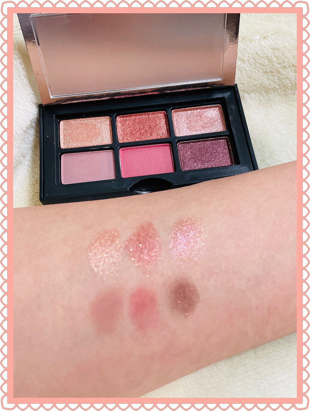 アンラップド ミニアイシャドーパレット DOLCE VITA/NARS/アイシャドウパレットを使ったクチコミ（3枚目）