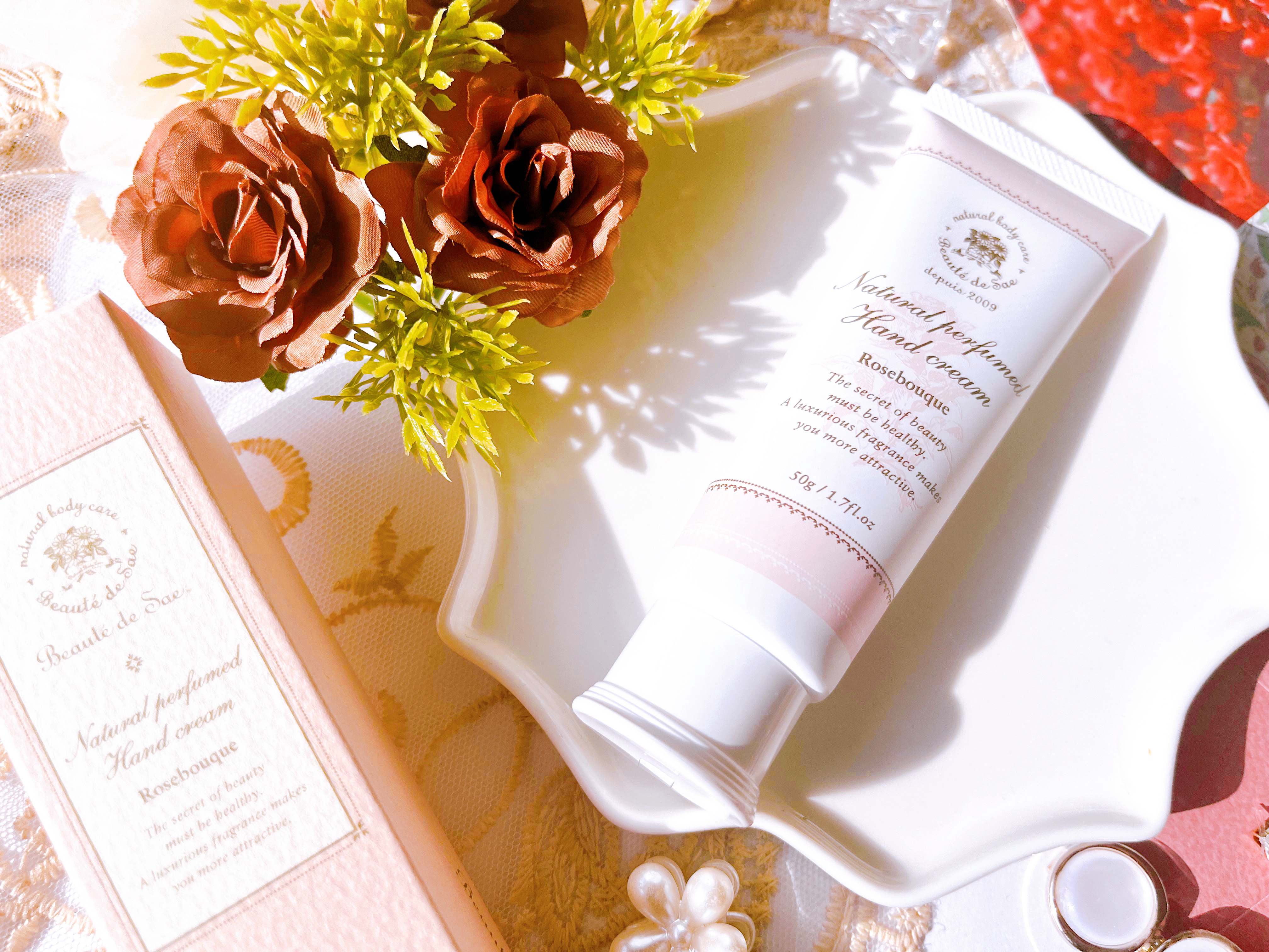 ハンドクリーム（ローズブーケの香り）  /ボーテ デュ サエ/ハンドクリームを使ったクチコミ（1枚目）
