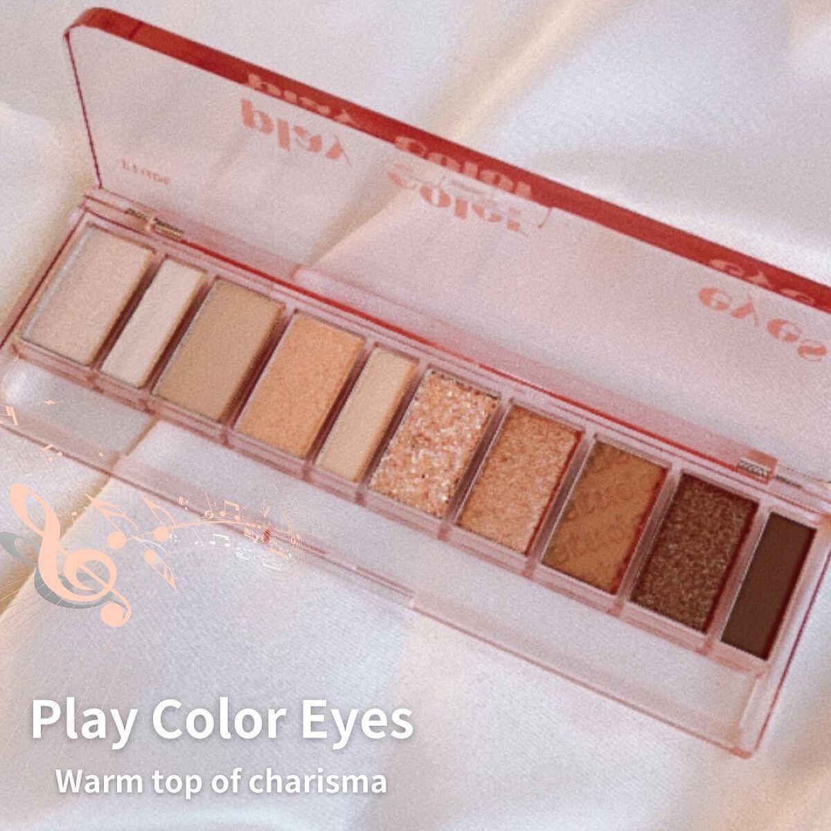 プレイカラー アイシャドウ/ETUDE/アイシャドウパレットを使ったクチコミ（2枚目）