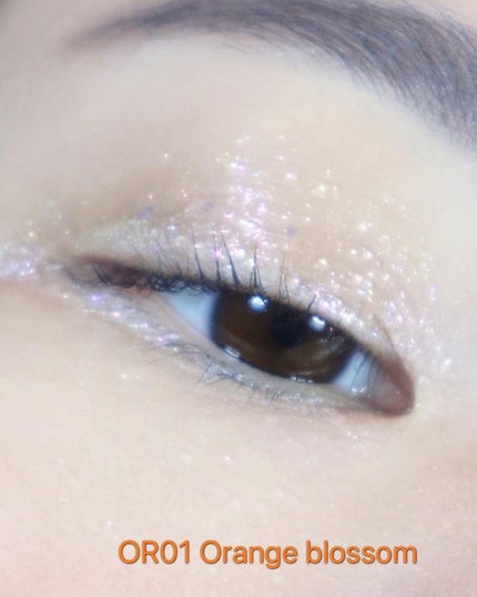 アンドバイロムアンド グラッシーアイグリッター/&nd by rom&nd/グリッターを使ったクチコミ(4枚目)