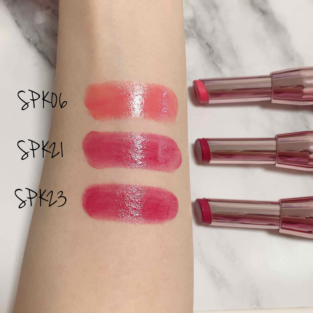 シャインコンパルジョン SRD04 レッド/MAYBELLINE NEW YORK/口紅を使ったクチコミ（3枚目）