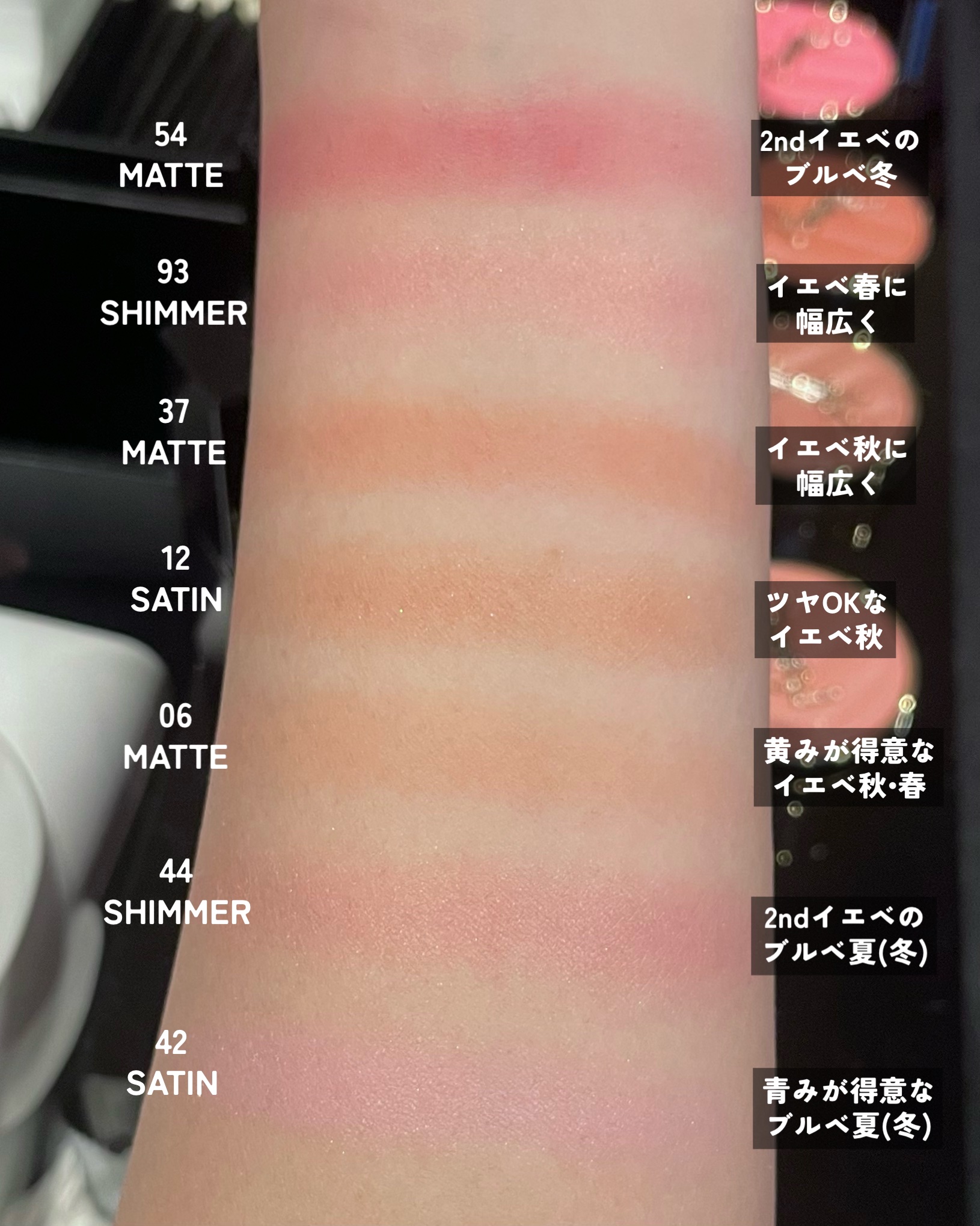 YSL メイクミーブラッシュ パウダー/YVES SAINT LAURENT BEAUTE/パウダーチークを使ったクチコミ（3枚目）