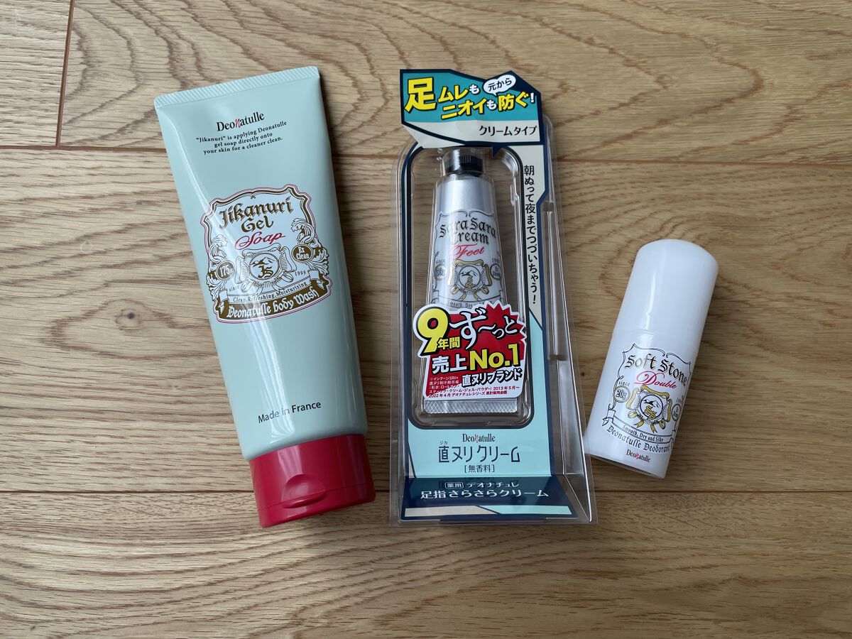 直ヌリジェル石けん/デオナチュレ/ボディソープを使ったクチコミ（1枚目）