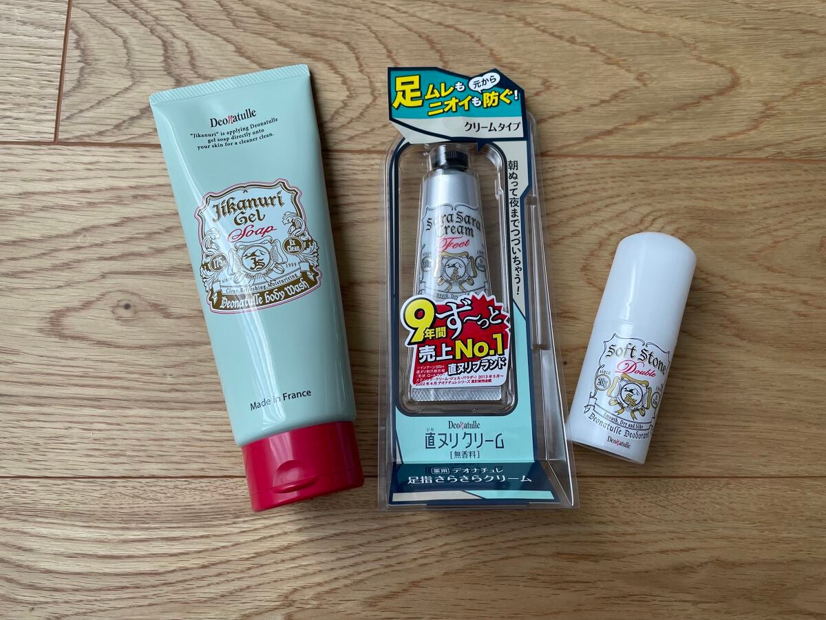 薬用ソフトストーンW/デオナチュレ/デオドラント・制汗剤を使ったクチコミ(1枚目)