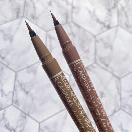 ラスティングリキッドライナー/キャンメイク/リキッドアイライナーを使ったクチコミ(2枚目)