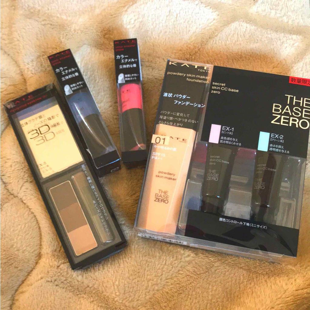 カラーエナメルグロス/KATE/リップグロスを使ったクチコミ（1枚目）