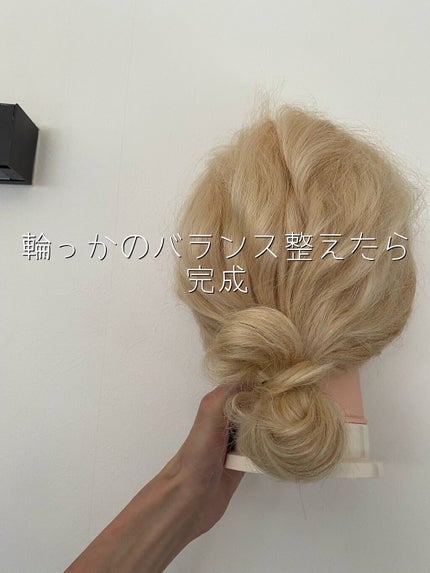 からまないゴム S ブラック/DAISO/ヘアアクセサリーを使ったクチコミ(4枚目)