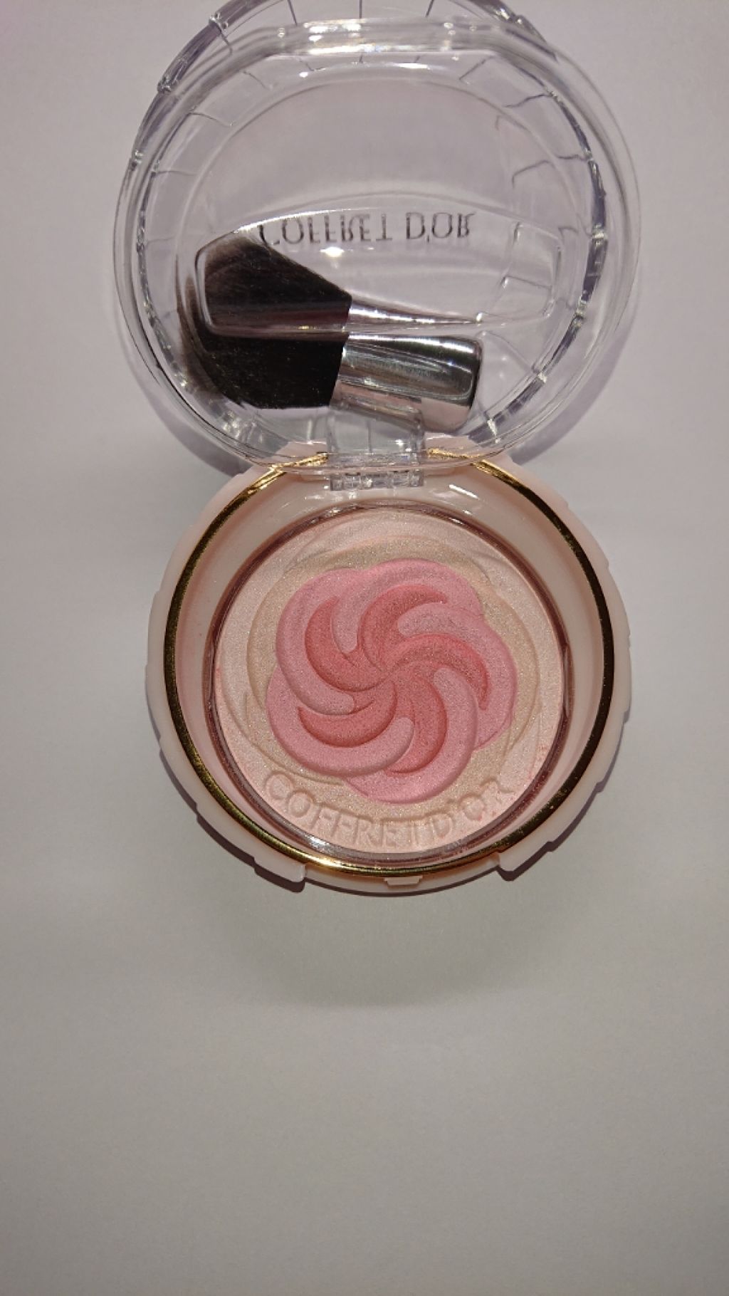 スマイルアップチークスN 02 シアーピンク/コフレドール/パウダーチークを使ったクチコミ（2枚目）