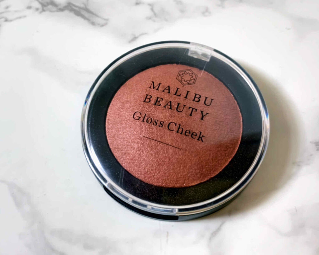 グロスチーク 08 テラコッタ/マリブビューティー/パウダーチークを使ったクチコミ（1枚目）