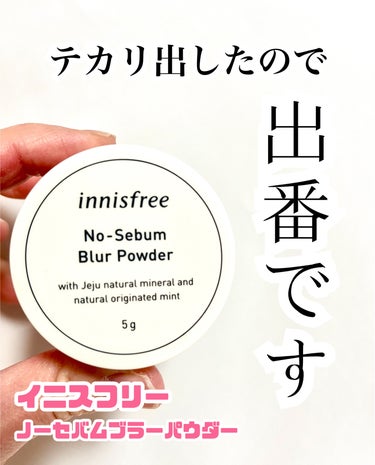 ポアブラー パウダー/innisfree/ルースパウダーを使ったクチコミ（1枚目）