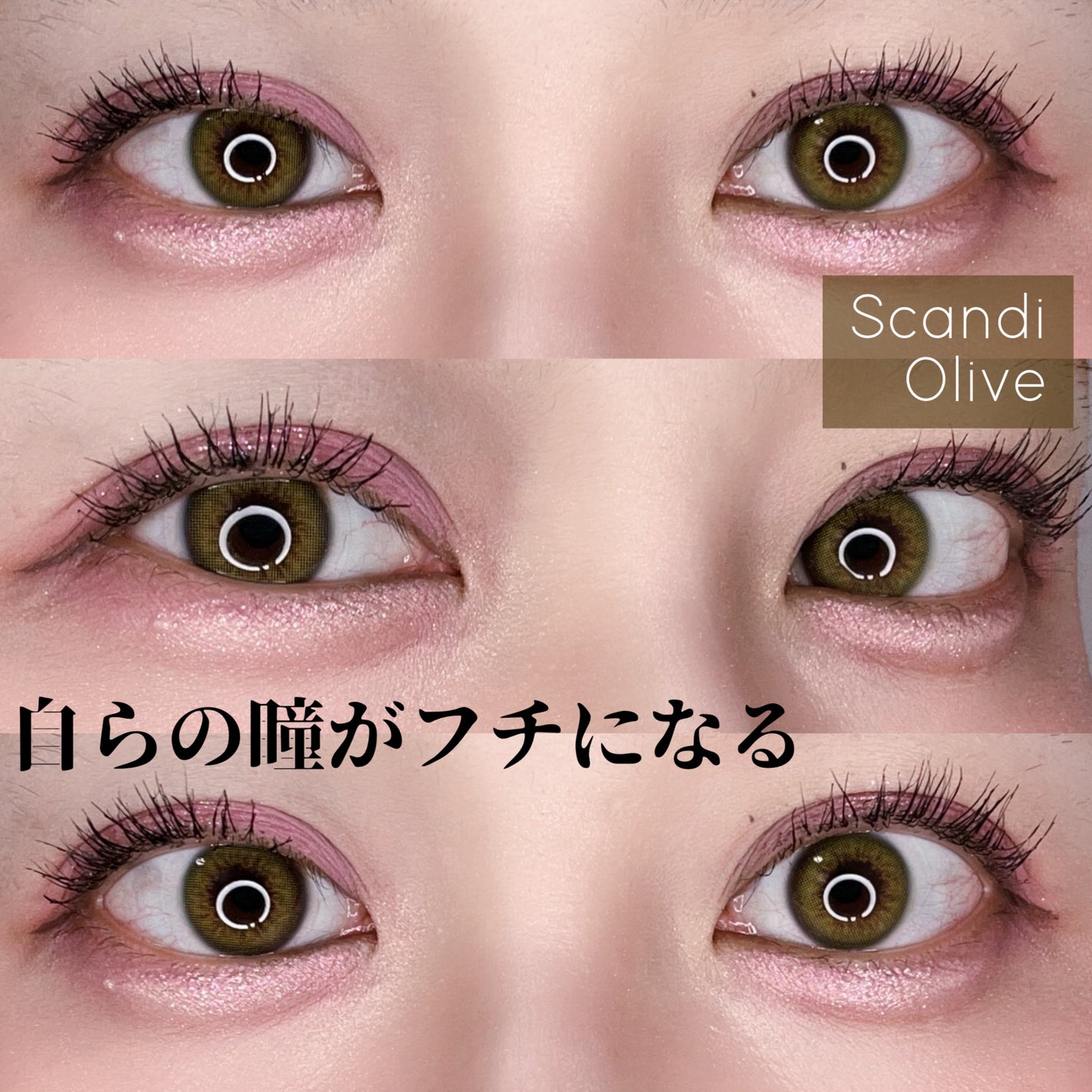 SCANDI 1day/OLENS/カラーコンタクトレンズを使ったクチコミ(1枚目)