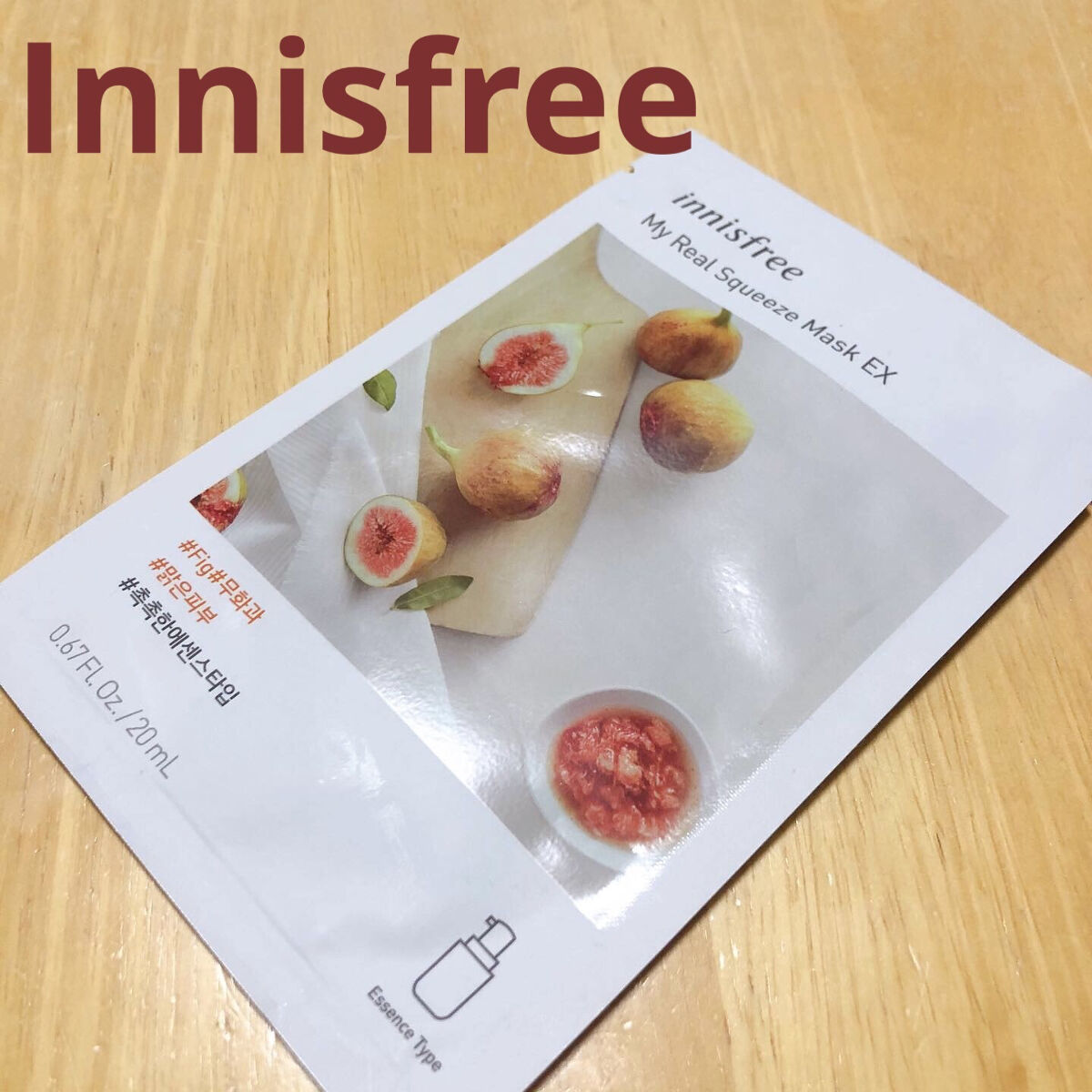 スクイーズ　マスクシート/innisfree/シートマスク・パックを使ったクチコミ（1枚目）