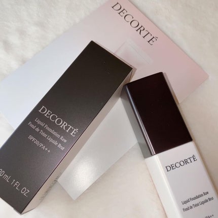 DECORTÉ ザ スキン リキッドファンデーション ロウのクチコミ「───────୨୧
DECORTE
THE SKIN LIQUID
FOUNDATION RA.....」(2枚目)