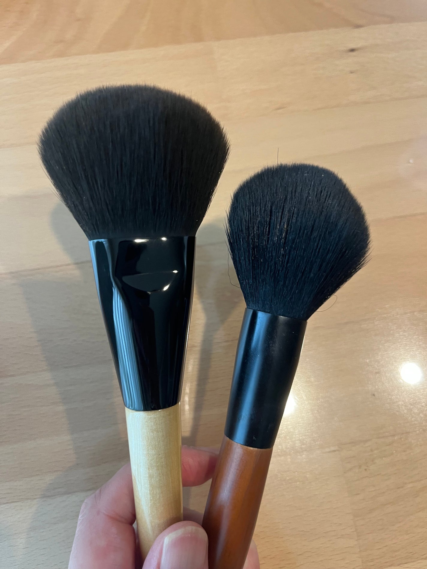 ブラシはいらないそう思う人に使ってほしいフェイスブラシ/ウエルシア/メイクブラシを使ったクチコミ(3枚目)