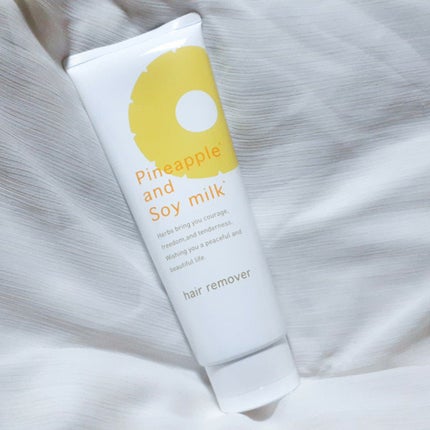 パイナップル豆乳除毛クリーム/鈴木ハーブ研究所/除毛クリームを使ったクチコミ(3枚目)