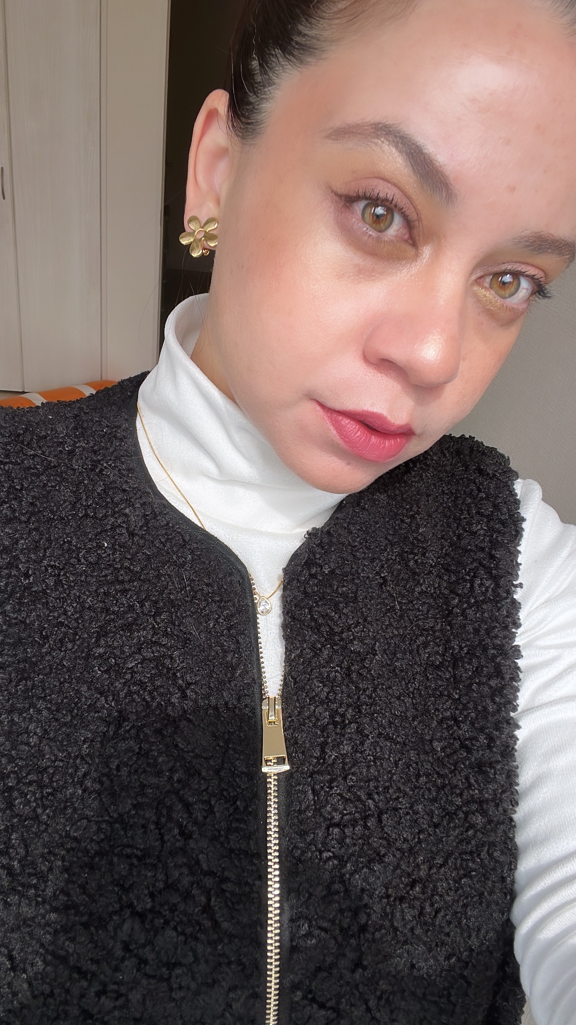 Wカラーマスカラ 01 ブラックピンク/RMK/マスカラを使ったクチコミ（2枚目）