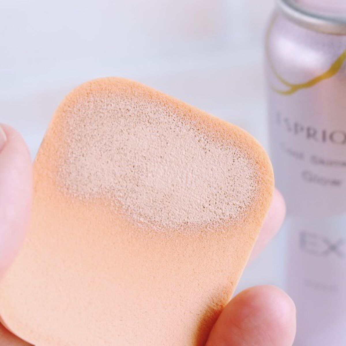 クールスキンウェアグロウ 02 ヌードベージュ/ESPRIQUE/化粧下地を使ったクチコミ（3枚目）