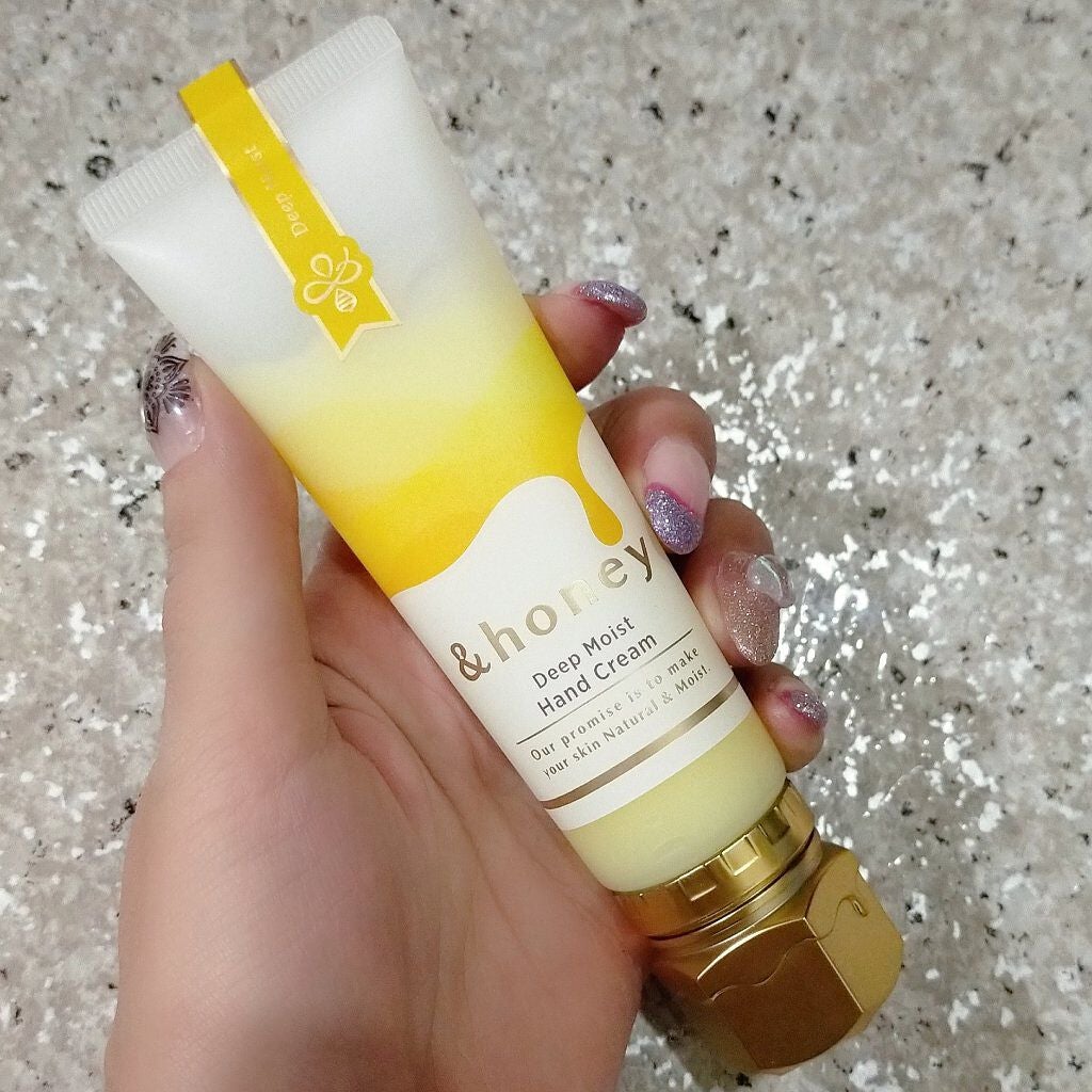 アンドハニー ディープモイスト ハンドクリーム/&honey/ハンドクリームを使ったクチコミ(1枚目)