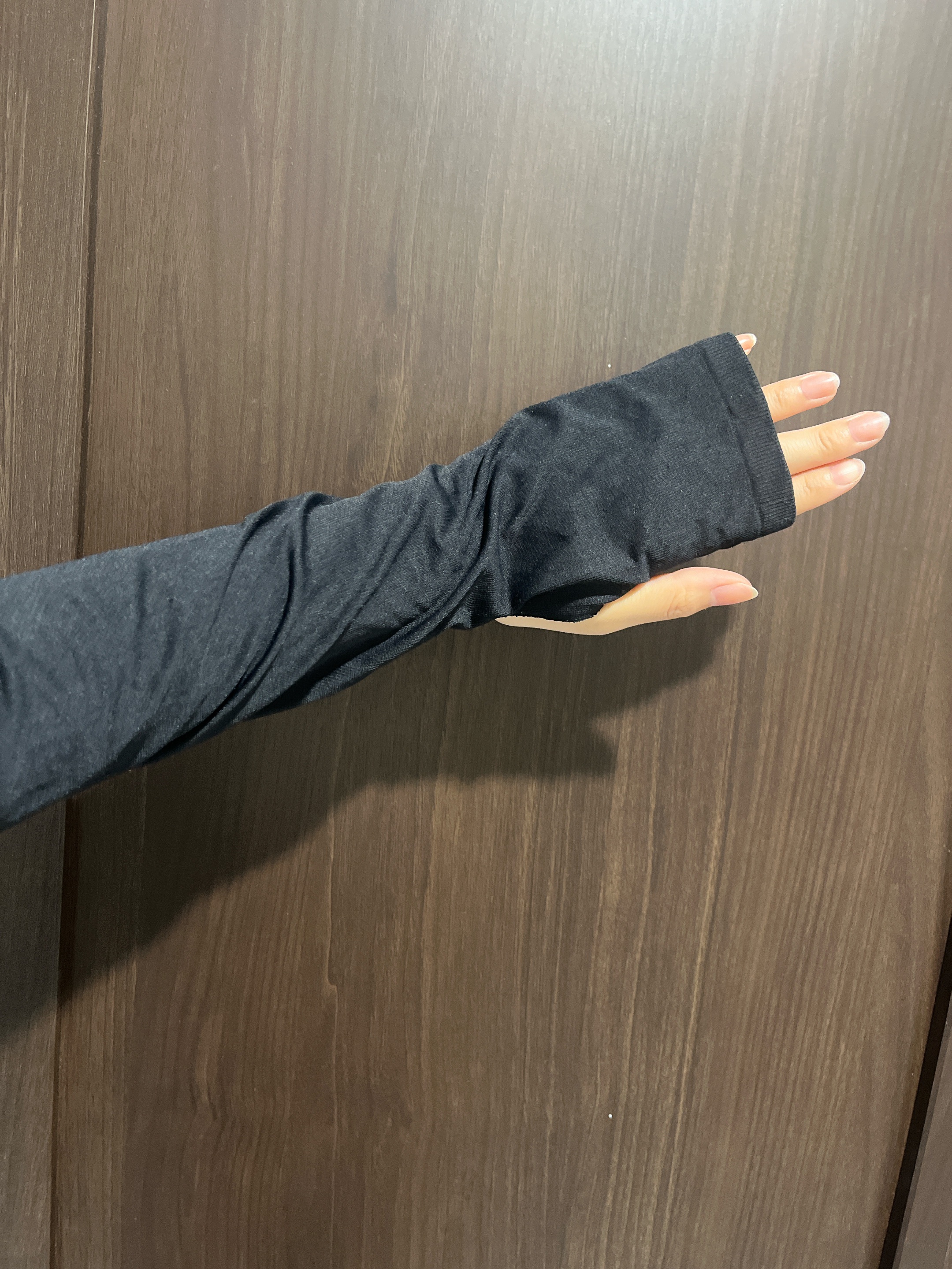 エアリズムUVカットシームレスアームカバー/ユニクロ/ボディグッズを使ったクチコミ（1枚目）