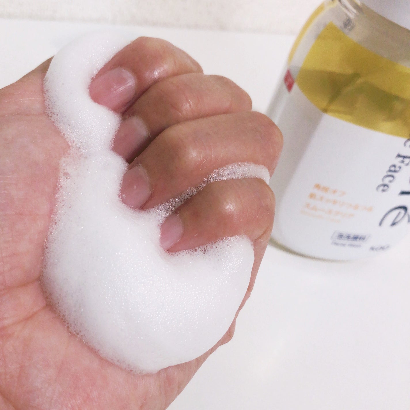 ビオレ ザフェイス 泡洗顔料 スムースクリア/ビオレ/泡洗顔を使ったクチコミ(3枚目)