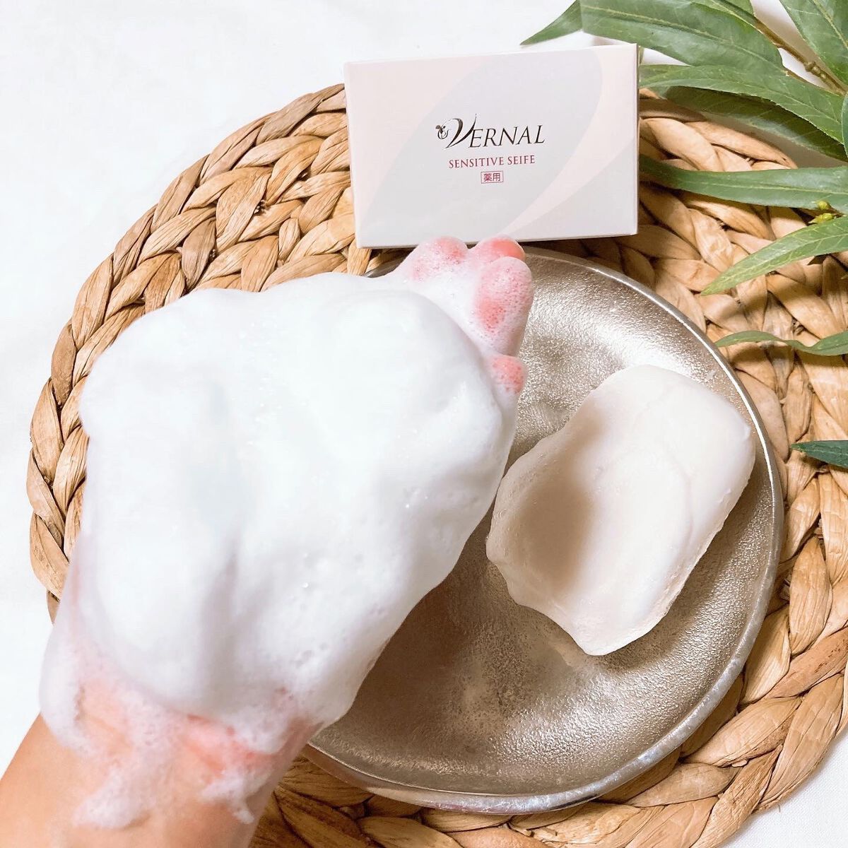 アンク　ソープ/ヴァーナル/洗顔石鹸を使ったクチコミ（3枚目）