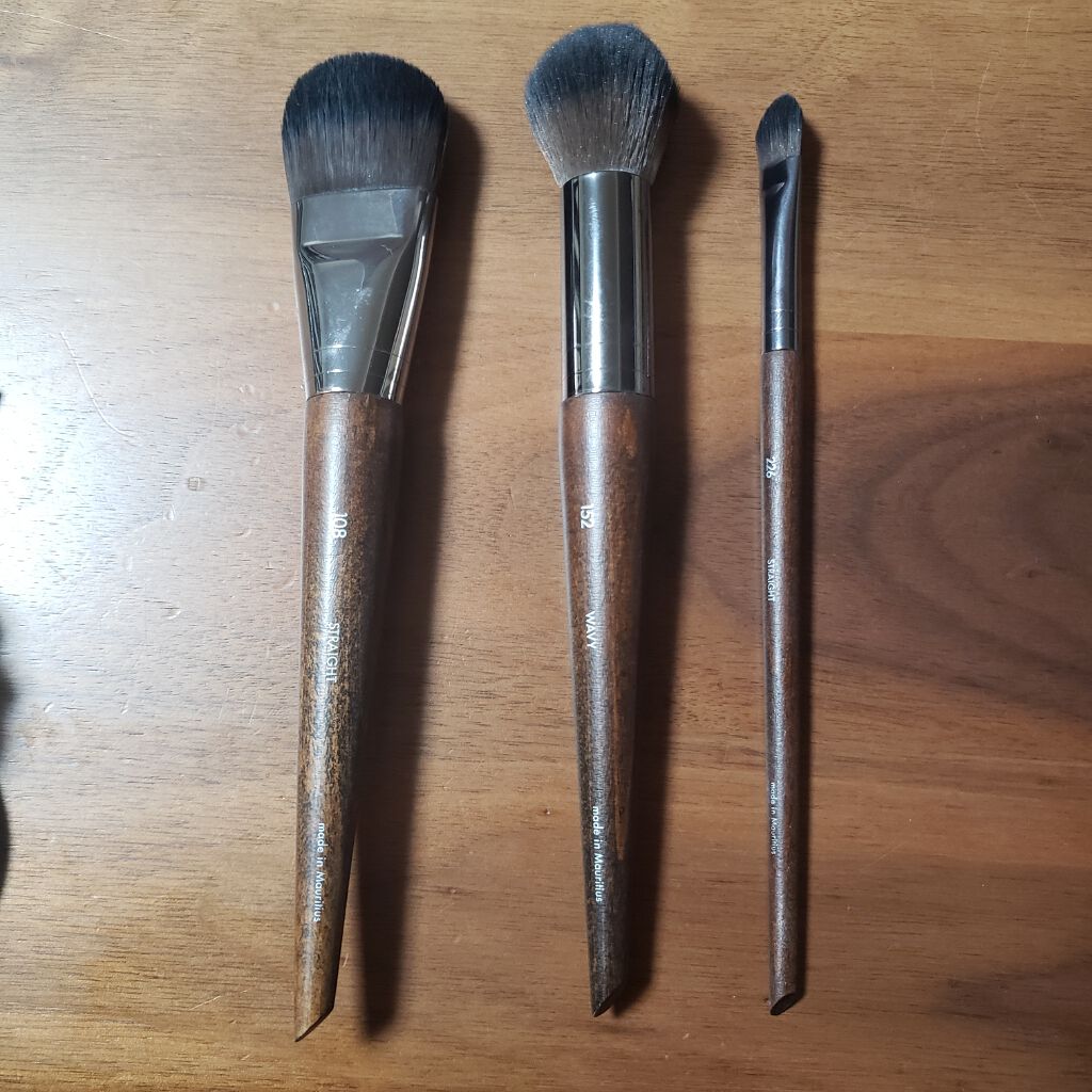 B524 アイブロウ 斜め/白鳳堂/メイクブラシを使ったクチコミ(3枚目)