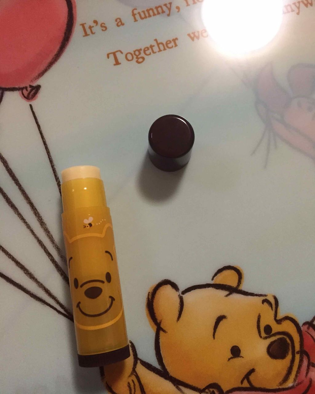 りん❤︎린 。 on LIPS 「プーさんリップこの商品は、ディズニーランドで購入しました✨金欠..」(2枚目)