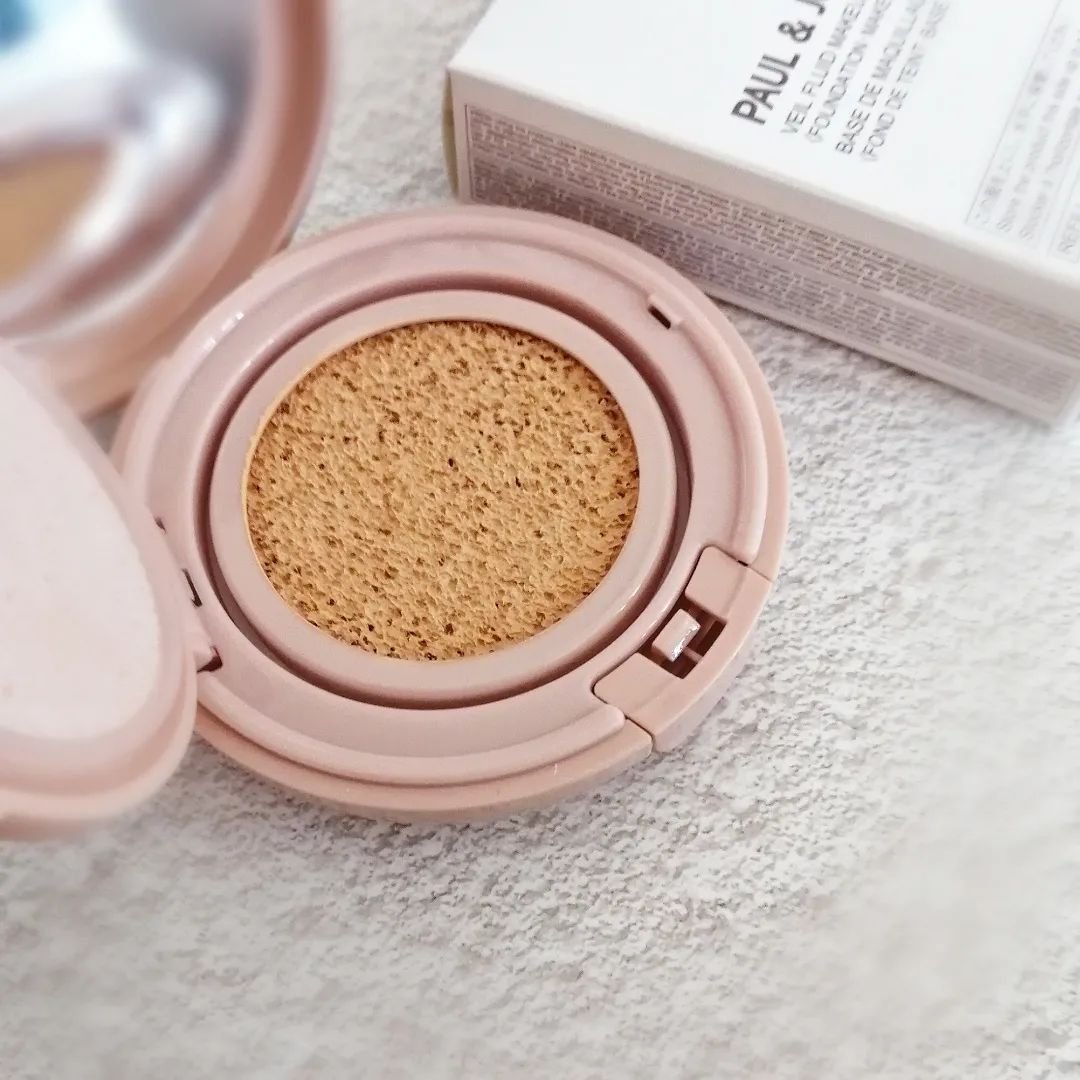 シースルー ヴェール コンパクト/PAUL & JOE BEAUTE/ファンデーションを使ったクチコミ（3枚目）