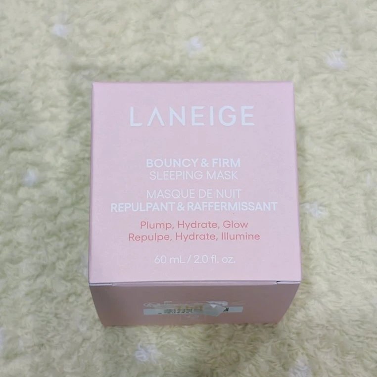 バウンシースリーピングマスク/LANEIGE/フェイスクリームを使ったクチコミ（1枚目）