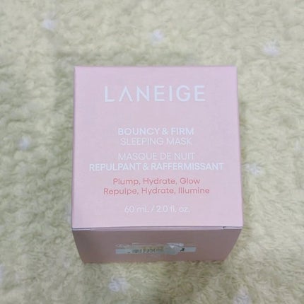 バウンシースリーピングマスク/LANEIGE/フェイスクリームを使ったクチコミ(1枚目)