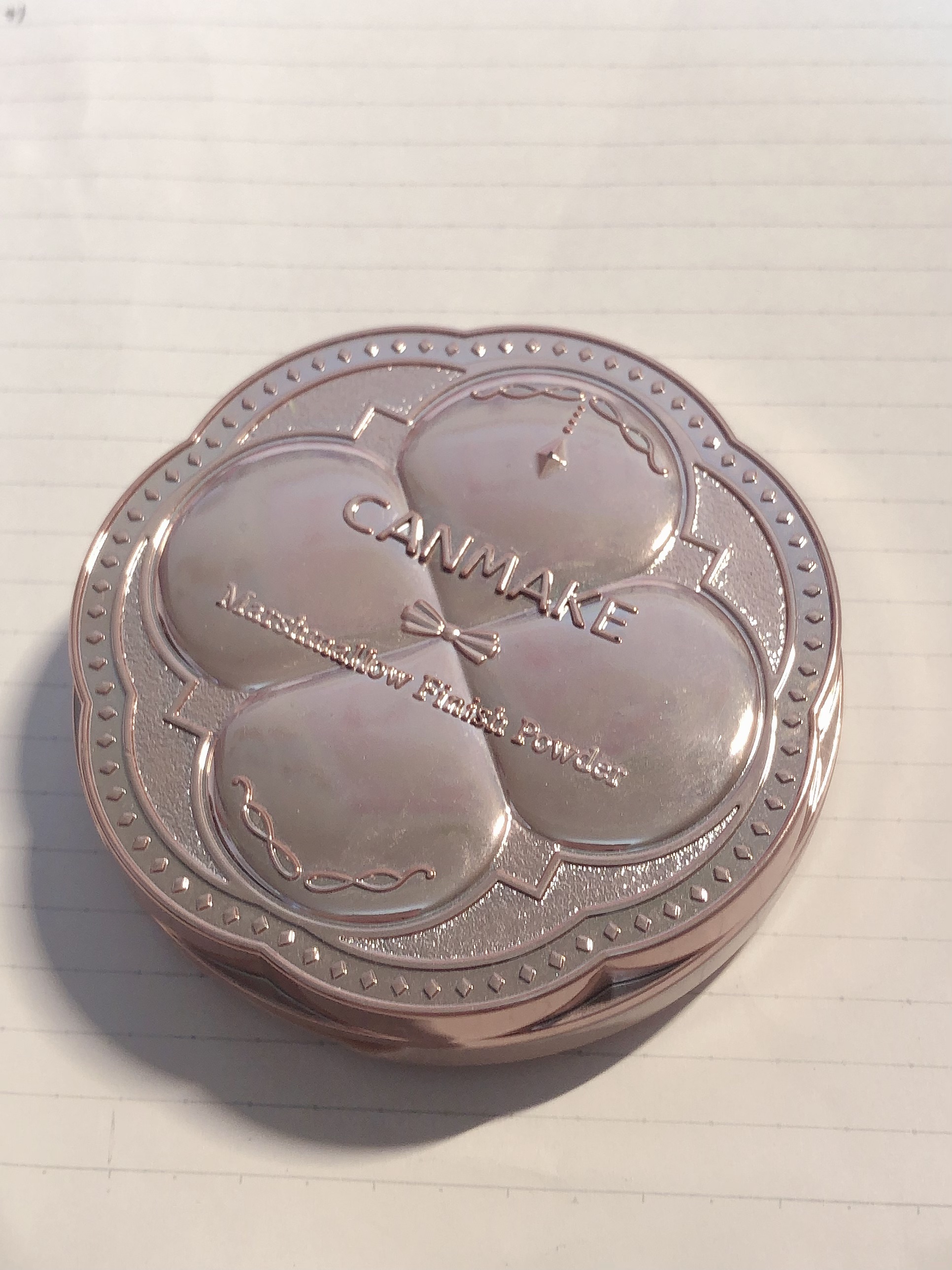 マシュマロフィニッシュパウダー/キャンメイク/プレストパウダーを使ったクチコミ（1枚目）