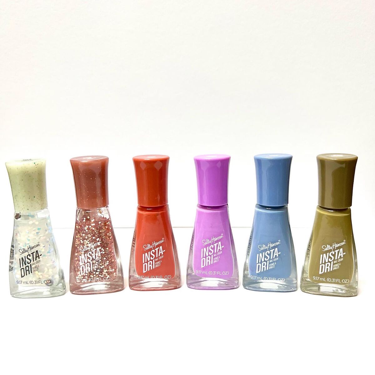 インスタドライ ネイルカラー 258 シューティングスター/サリーハンセン/オールインワンネイルを使ったクチコミ（1枚目）