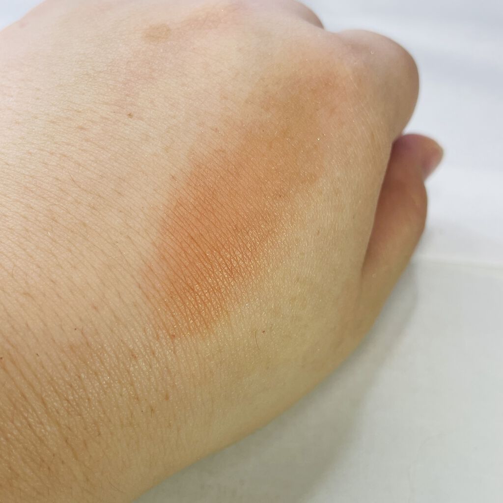 ナチュラル チークN 04 ゴールドオレンジ/CEZANNE/パウダーチークを使ったクチコミ（3枚目）