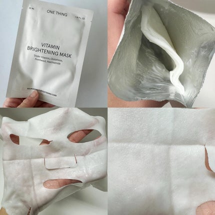 ビタミンブライトニングマスク/ONE THING/シートマスク・パックを使ったクチコミ(6枚目)
