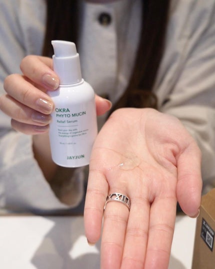 オクラフィトムチン/JAYJUN/化粧水を使ったクチコミ(3枚目)