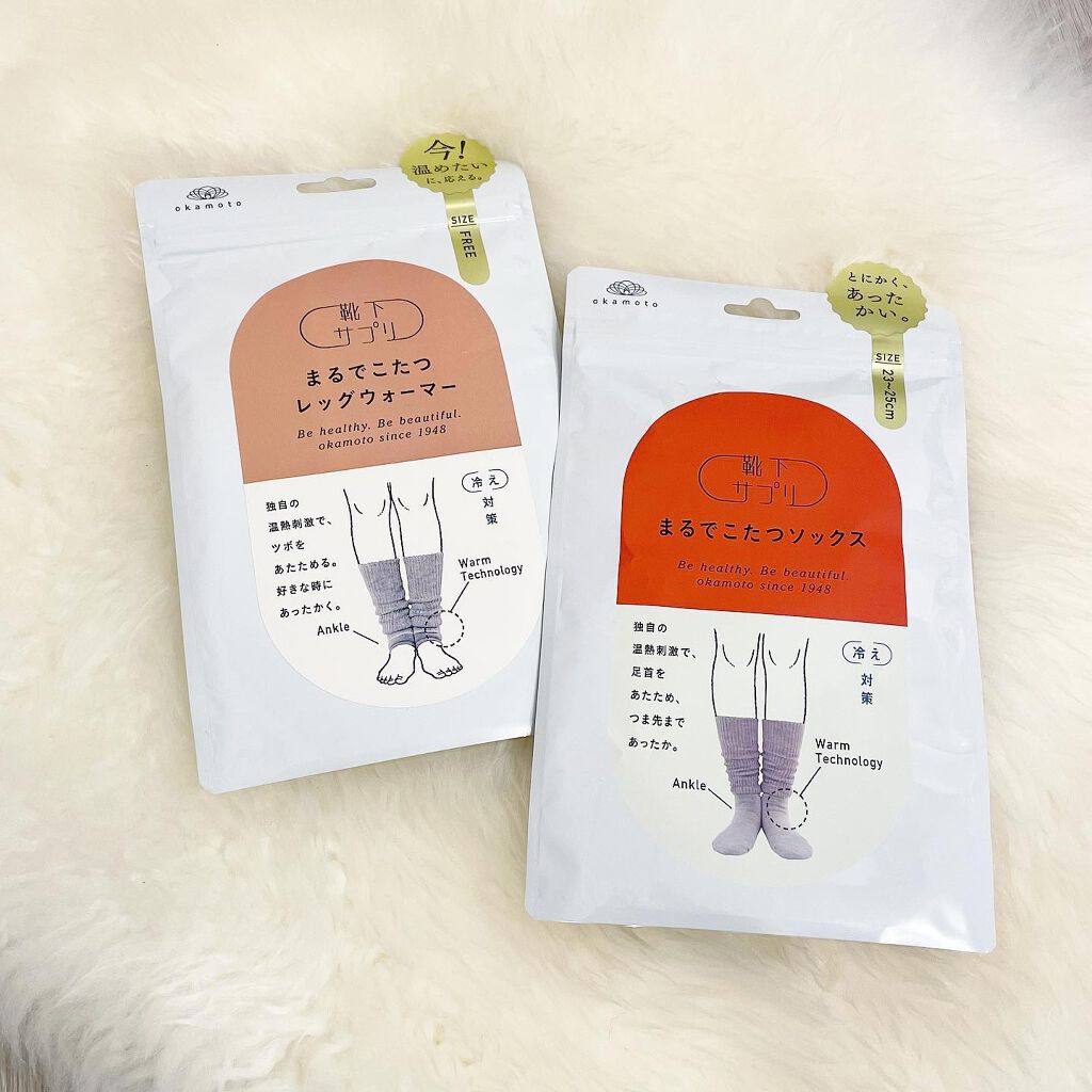 靴下サプリ まるでこたつ レディース ソックス/靴下サプリ/暖かい靴下を使ったクチコミ（1枚目）