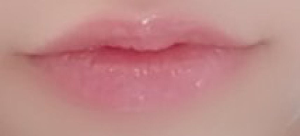 UR GLAM　LIP OIL クリアパープル/U R GLAM/リップグロスを使ったクチコミ（2枚目）