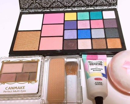 メイクアップブック/マリブビューティー/アイシャドウパレットを使ったクチコミ(4枚目)