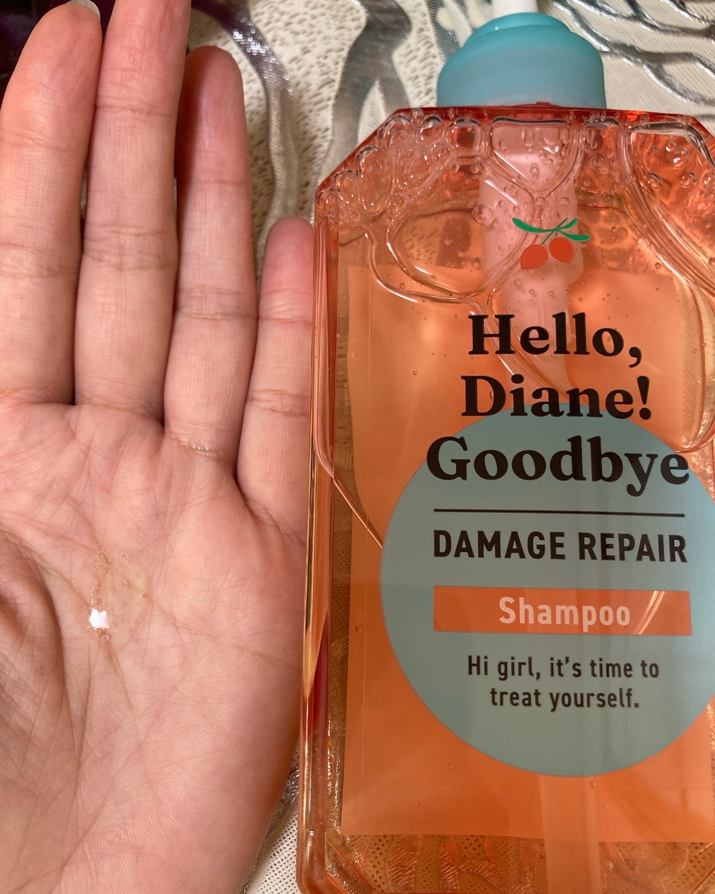 ハローダイアン グッバイ ダメージリペア シャンプー/トリートメント/ダイアン/市販シャンプーを使ったクチコミ（3枚目）