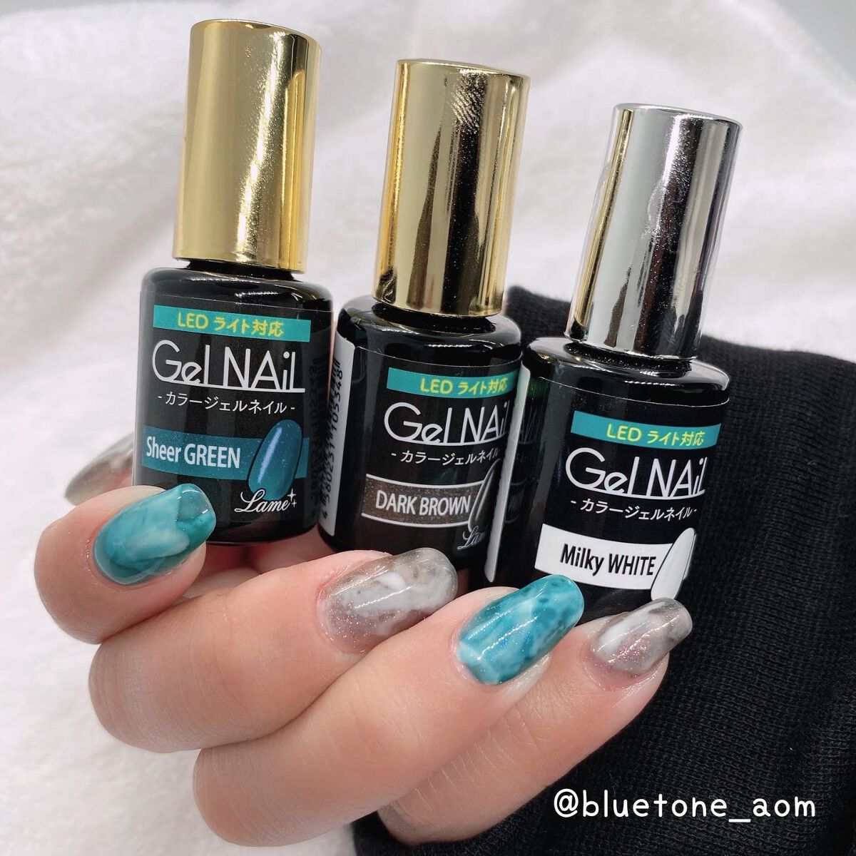 ジェルネイル(ライト対応)/セリア/ジェルネイルを使ったクチコミ(9枚目)