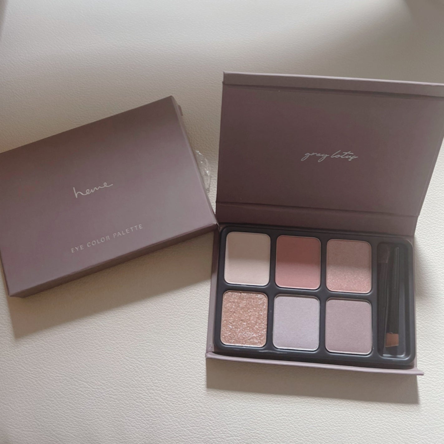 アイカラーパレット/heme/アイシャドウパレットを使ったクチコミ(2枚目)