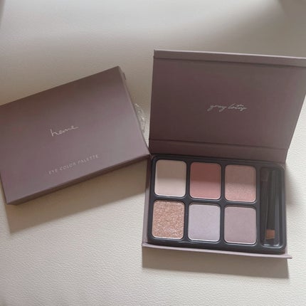 アイカラーパレット/heme/アイシャドウパレットを使ったクチコミ(2枚目)
