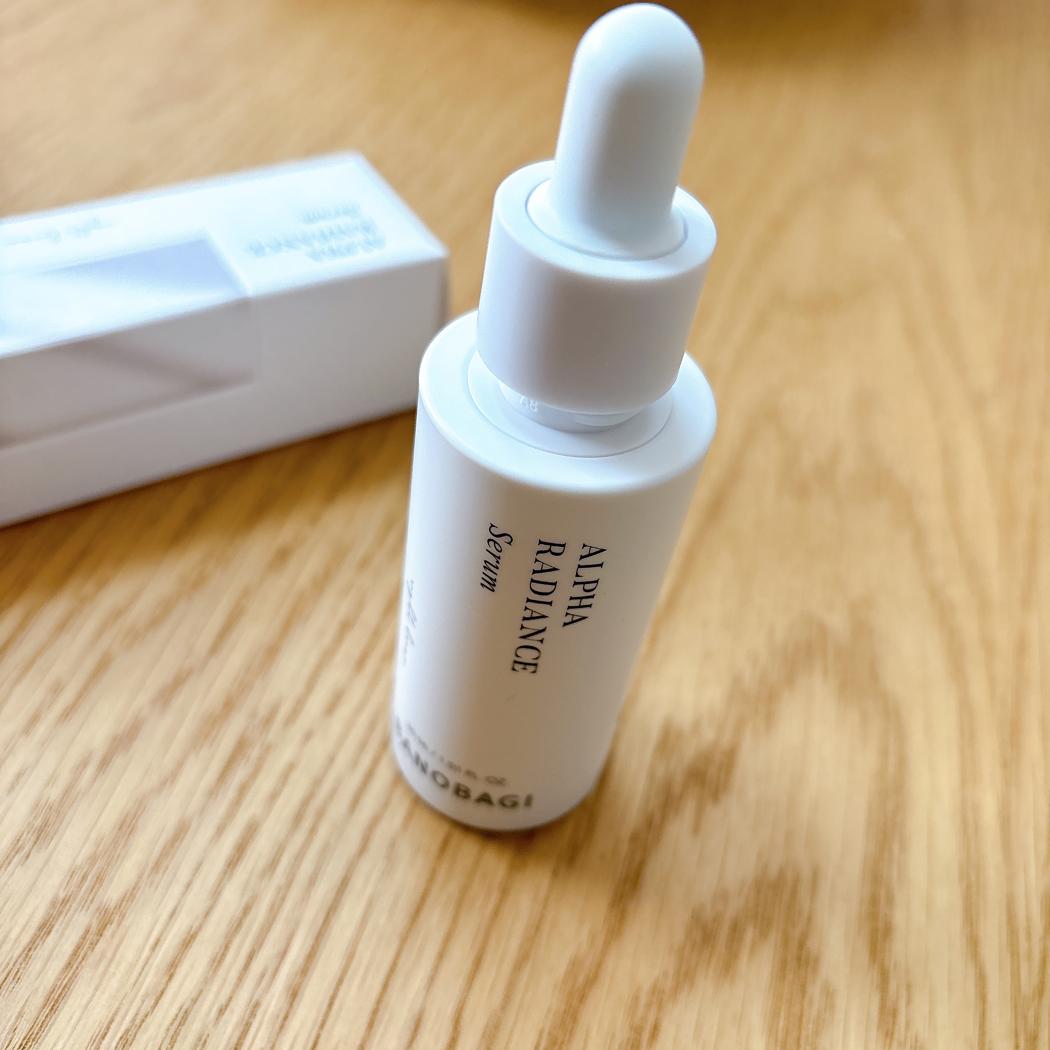 アルファラディアンスグローセラム/BANOBAGI/美容液を使ったクチコミ（1枚目）