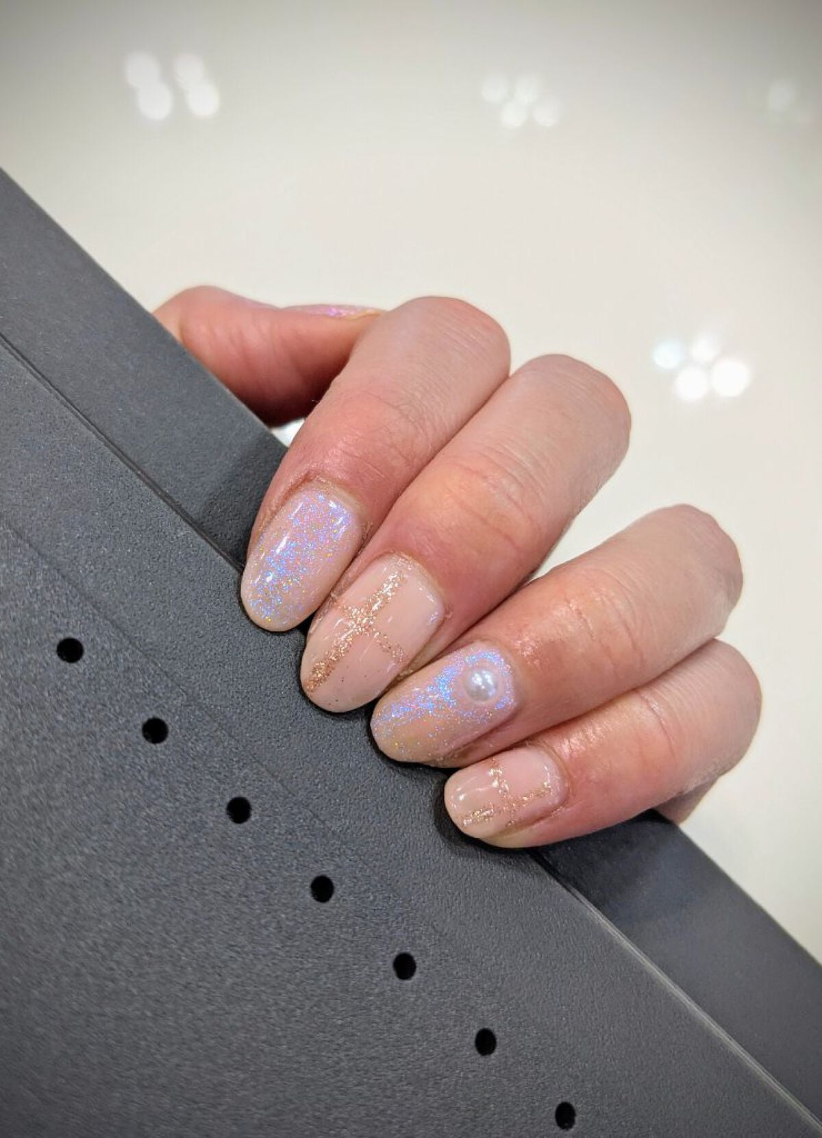 ジェルネイル(ライト対応)/セリア/ジェルネイルを使ったクチコミ(2枚目)