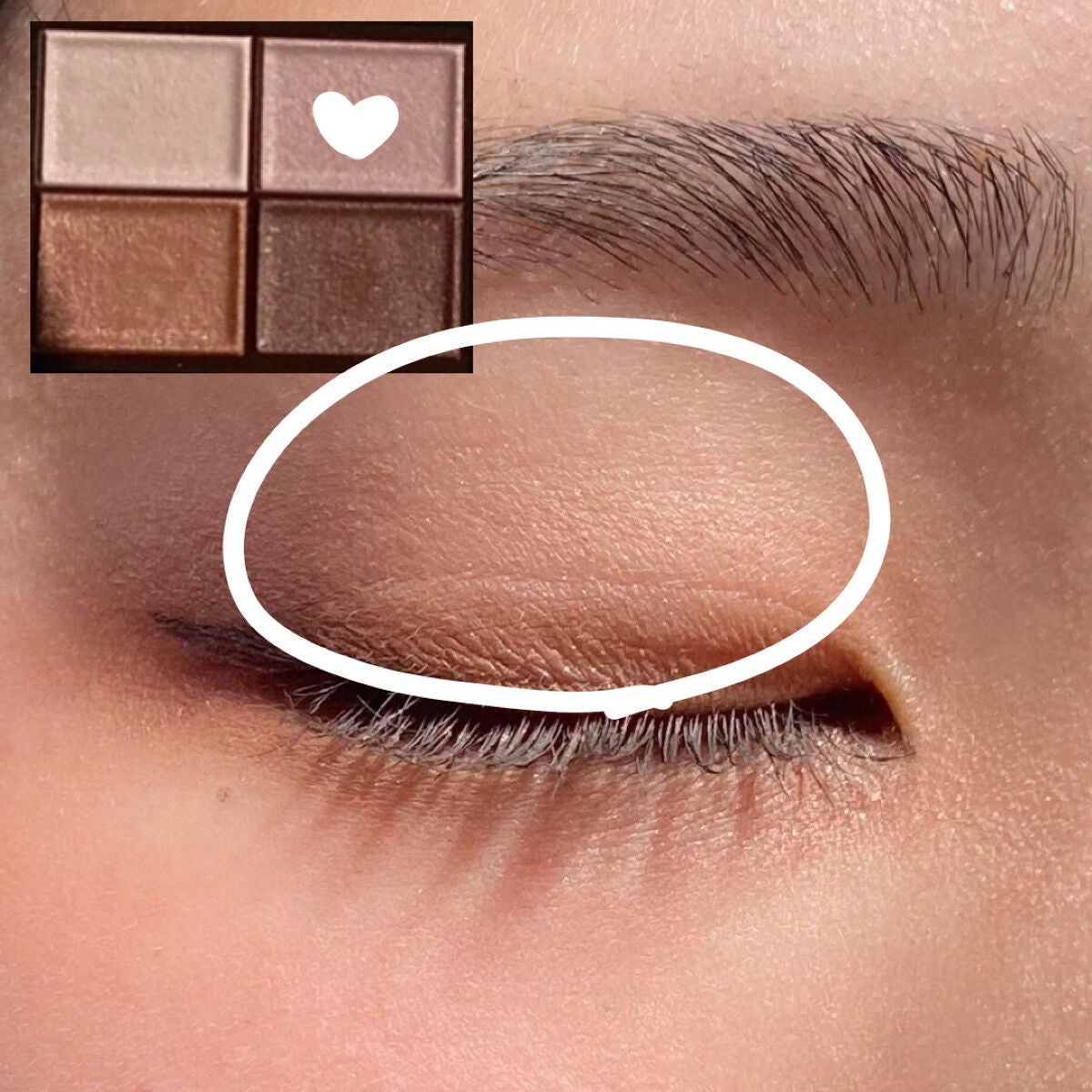 スキニーリッチシャドウ/excel/アイシャドウパレットを使ったクチコミ(3枚目)