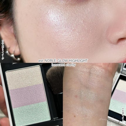 エスト ノーブル ブライト アイシャドウ/est/パウダーアイシャドウを使ったクチコミ(6枚目)