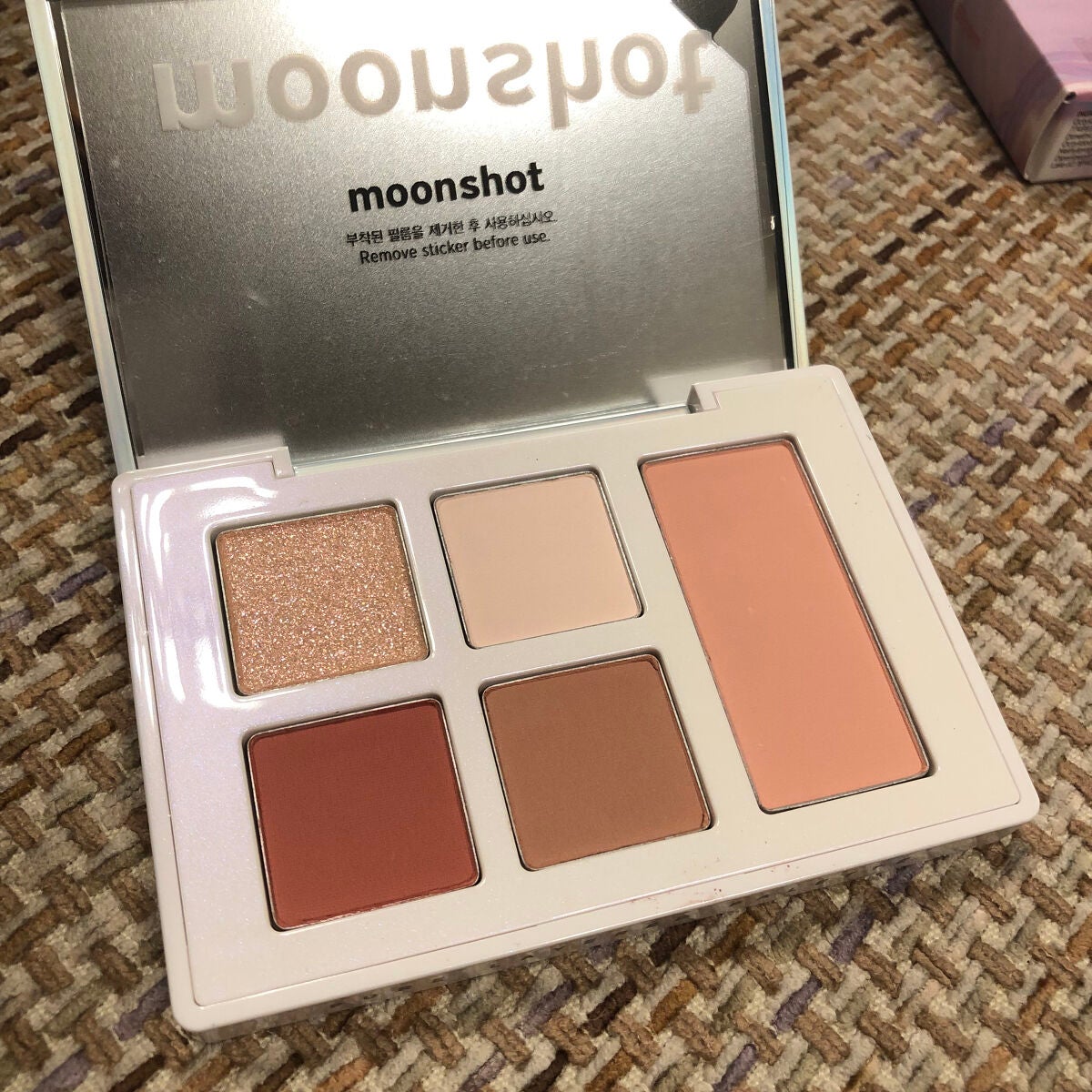 ピュアレイヤードパレット/moonshot/アイシャドウパレットを使ったクチコミ(2枚目)