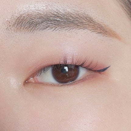 カラーインパクト リキッドライナー BL940 ネイビー/Visée/リキッドアイライナーを使ったクチコミ(3枚目)