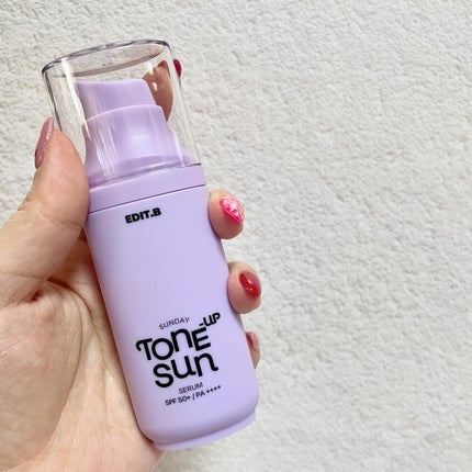 サンデートーンアップサンセラム/EDIT.B/美容液を使ったクチコミ(5枚目)